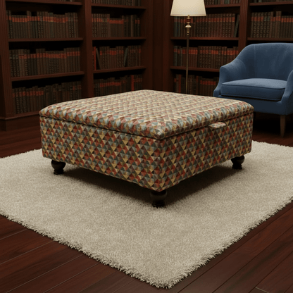 Contemporary Oversized Square Seating Stool – Multi - Functional &Stylish - ISTOOLS