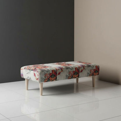 Contemporary Patterned Ottoman Storage Box UK Made - ISTOOLS
