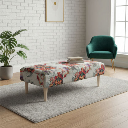Contemporary Patterned Ottoman Storage Box UK Made - ISTOOLS