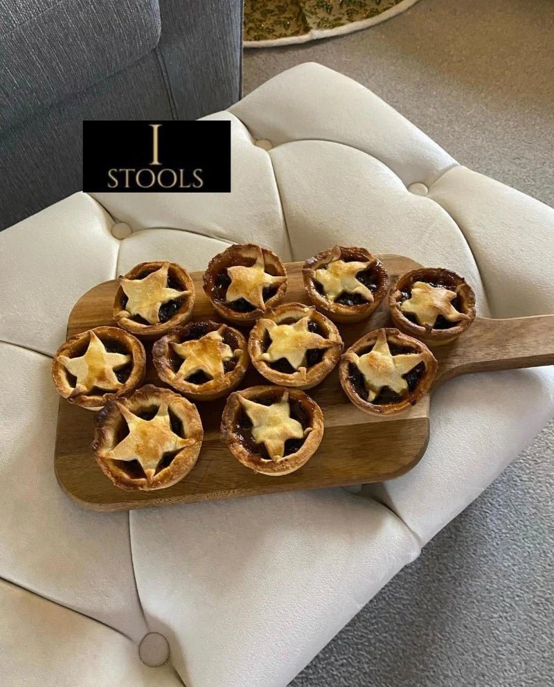 Creamy White Coffee Table With Storage | Ottoman Storage | Bench Seat - ISTOOLS