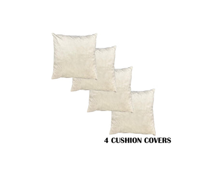 Creamy White square cube deep buttoned coffee table - ISTOOLS