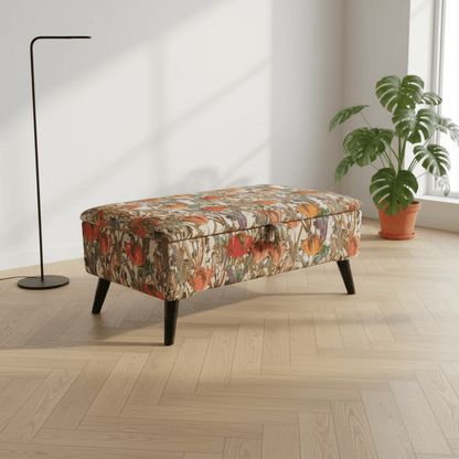 Deep Storage Ottoman Chest – Toy & Linen Organiser for Living Room & Bedroom - ISTOOLS