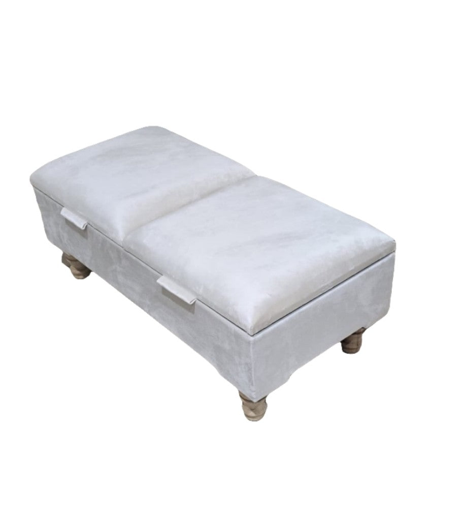 Double lid - deep ottoman storage & coffee table - ISTOOLS