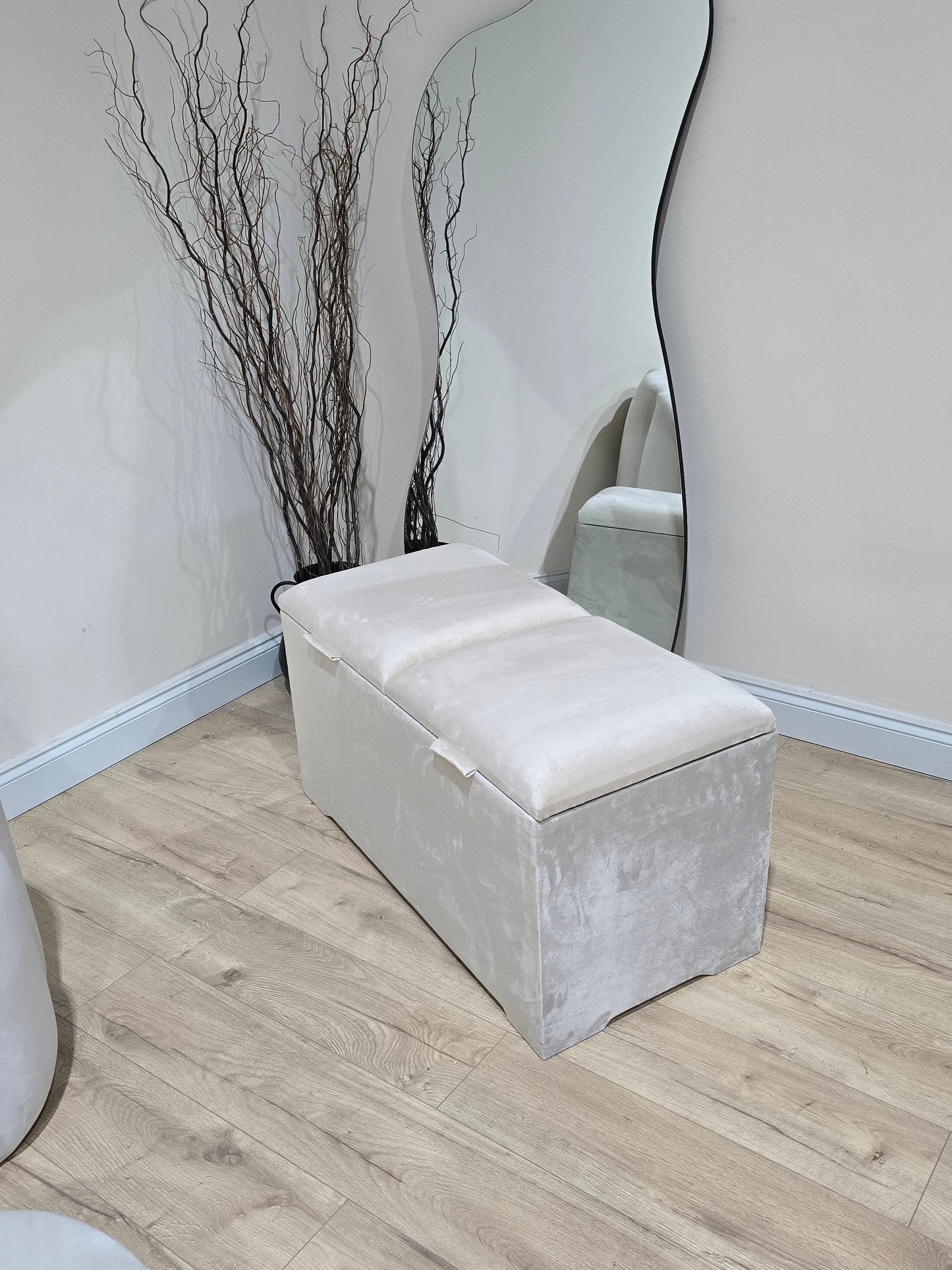 Double lid - deep ottoman storage & coffee table - ISTOOLS