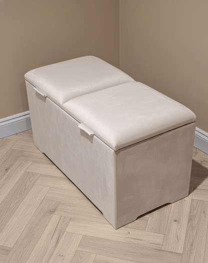 Double lid - deep ottoman storage & coffee table - ISTOOLS