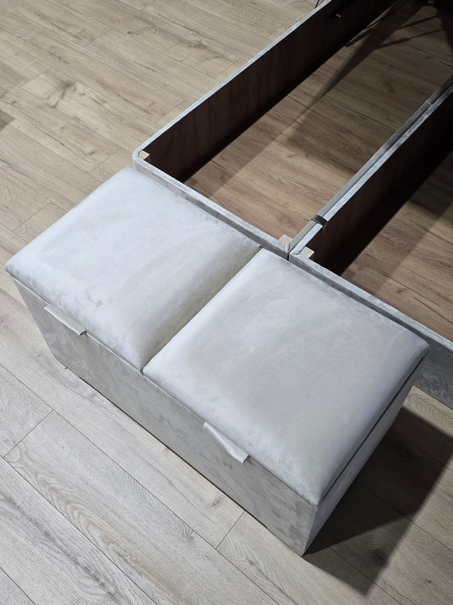 Double lid - deep ottoman storage & coffee table - ISTOOLS