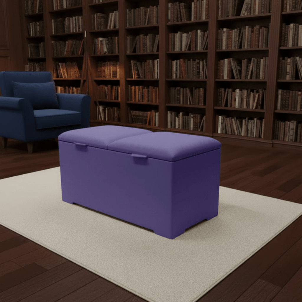 Double Lid Deep Ottoman Storage Coffee Table – Hidden Storage & Multifunction UK - ISTOOLS