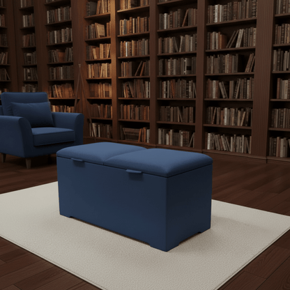 Double Lid Deep Ottoman Storage Coffee Table – Hidden Storage & Multifunction UK - ISTOOLS