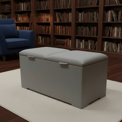 Double Lid Deep Ottoman Storage Coffee Table – Hidden Storage & Multifunction UK - ISTOOLS