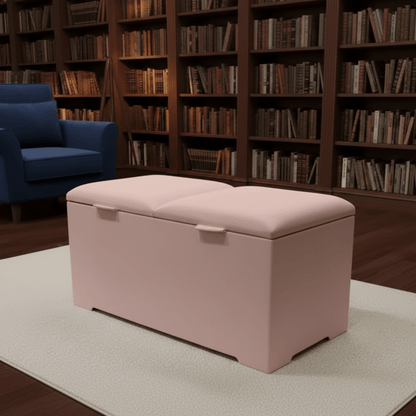 Double Lid Deep Ottoman Storage Coffee Table – Hidden Storage & Multifunction UK - ISTOOLS