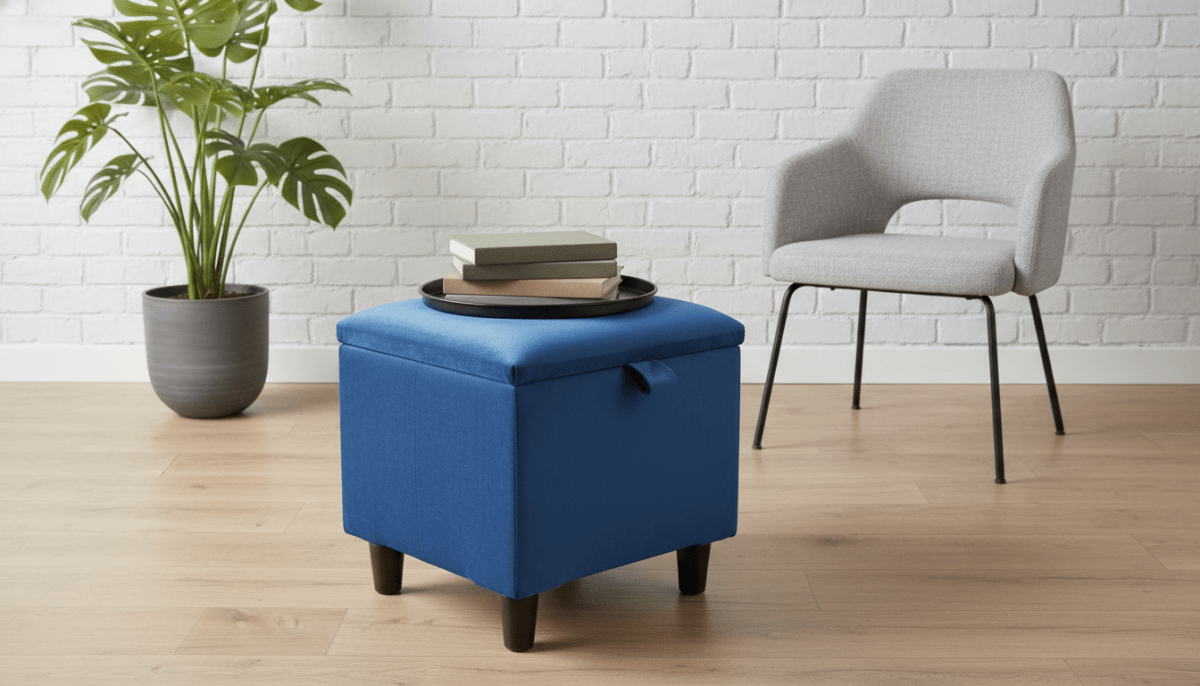 Durable Small Plain Lid Storage Box – Stackable Plastic Organiser for Home & Office - ISTOOLS