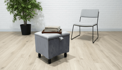 Durable Small Plain Lid Storage Box – Stackable Plastic Organiser for Home & Office - ISTOOLS