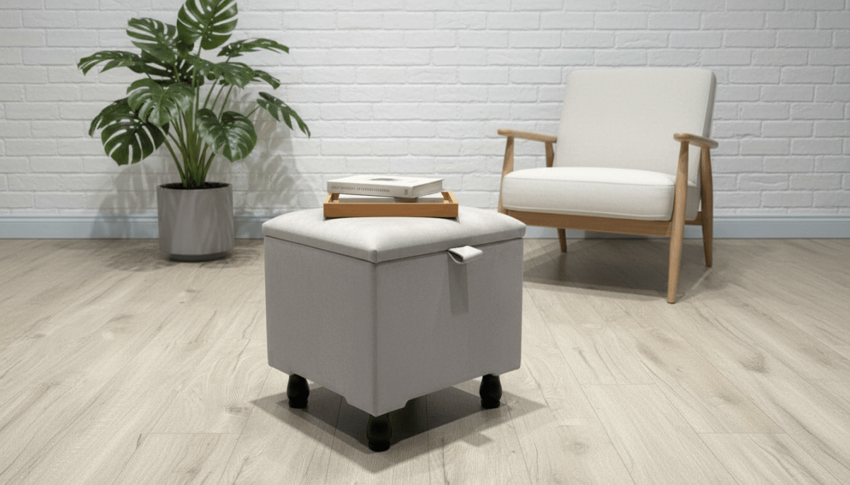 Durable Small Plain Lid Storage Box – Stackable Plastic Organiser for Home & Office - ISTOOLS