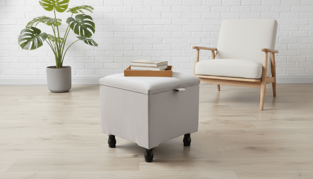 Durable Small Plain Lid Storage Box – Stackable Plastic Organiser for Home & Office - ISTOOLS