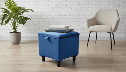 Durable Small Plain Lid Storage Box – Stackable Plastic Organiser for Home & Office - ISTOOLS