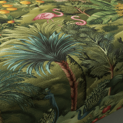 Elegant Abstract Upholstered Dining Bench Seat | Handcrafted UK Designer Pattern Bench | istools - ISTOOLS