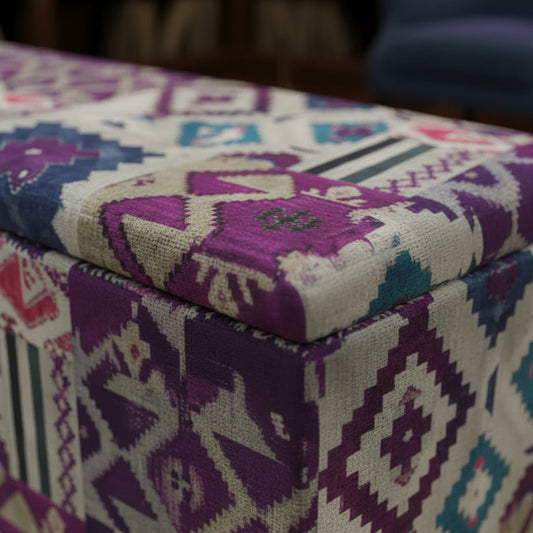 Elegant Designer Motif Storage Trunk Made to Measure UK - ISTOOLS