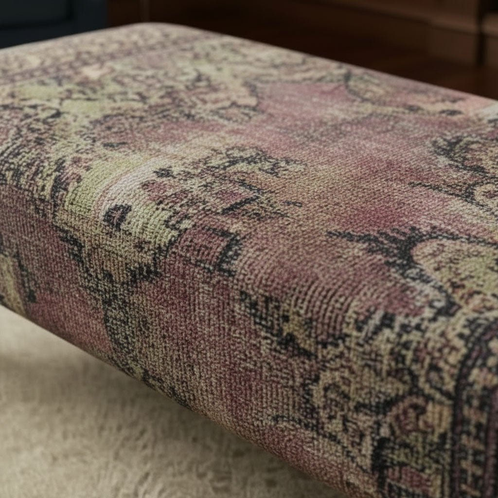 Elegant Living Room Storage Box Designer Motif Premium Fabric - ISTOOLS