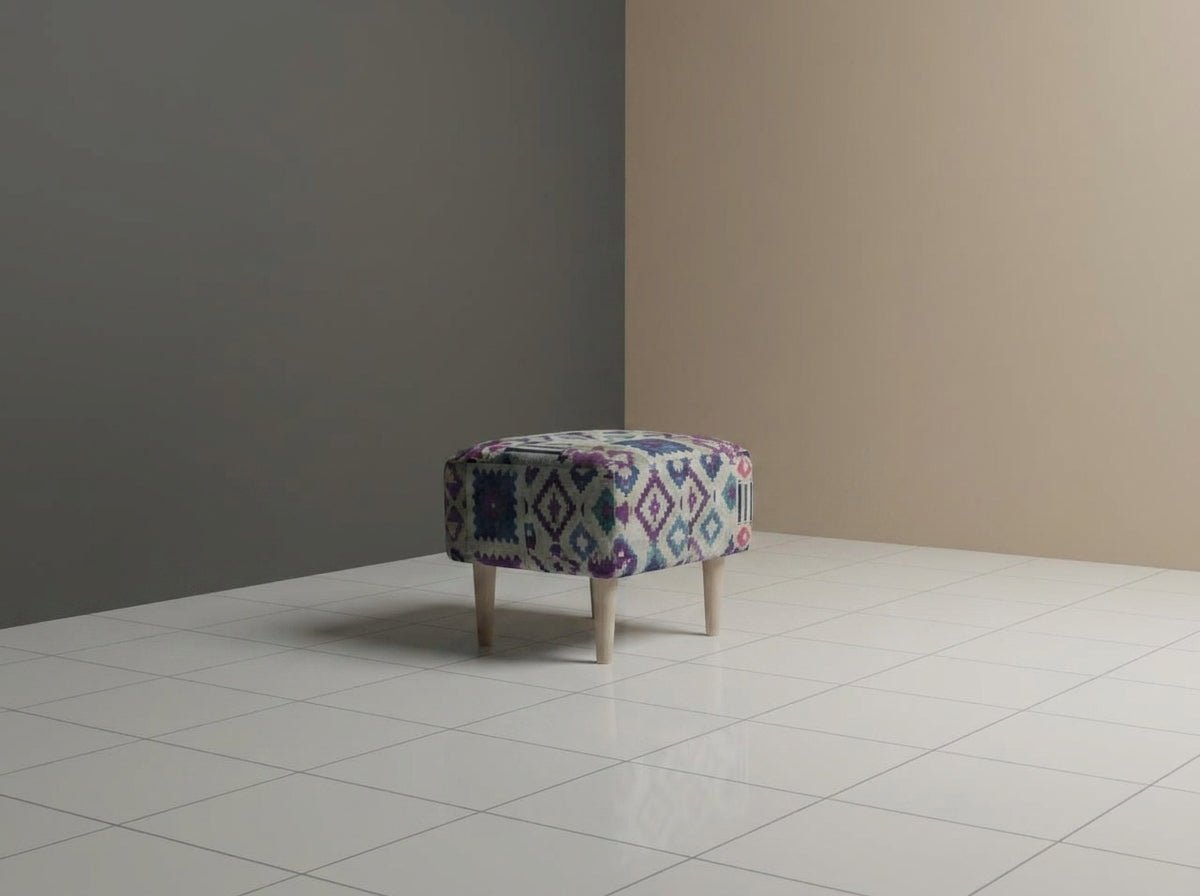 Elegant Multi - Toned Storage Trunk Smooth Lid Design - ISTOOLS