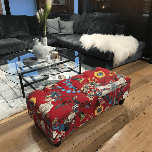 Elegant Tufted Rectangular Hallway Storage Bench bec - ISTOOLS