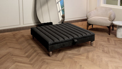 Extra large line panel square coffee table - ISTOOLS