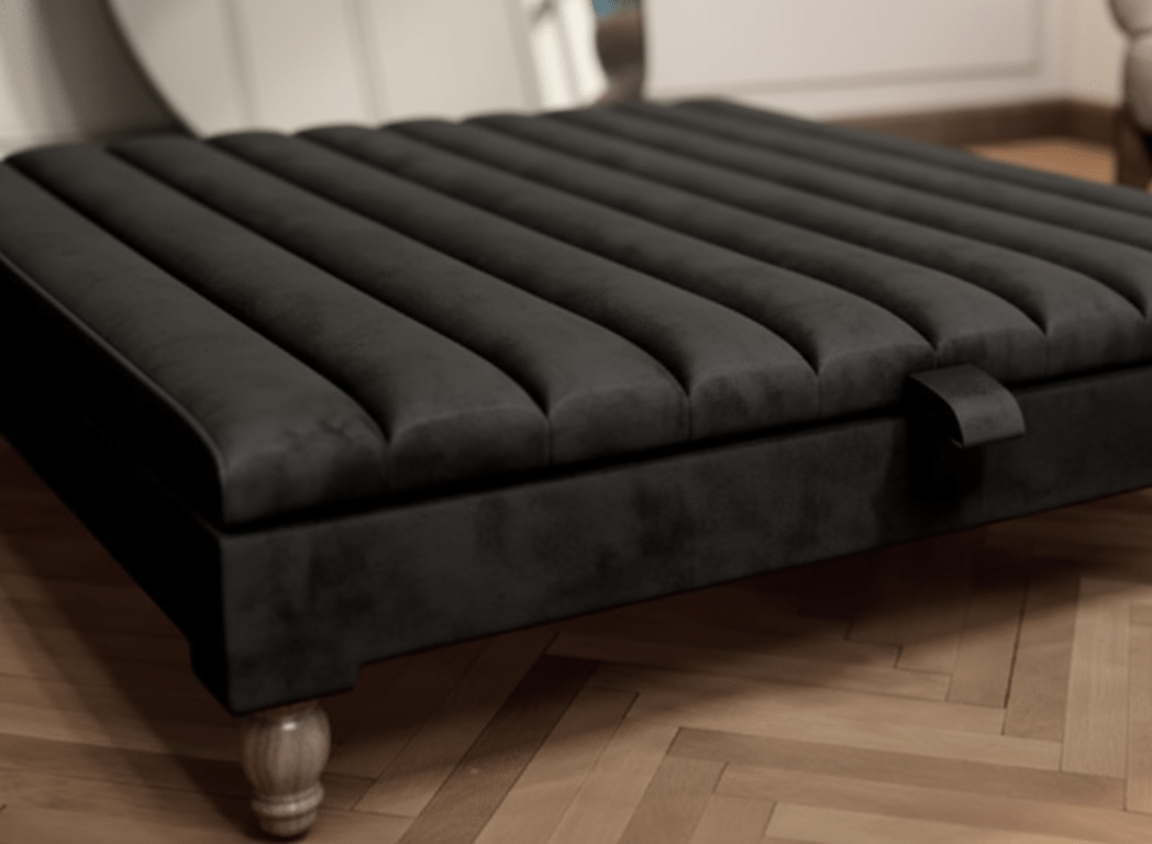 ISTOOLS line panel coffee table with deep storage compartment - ISTOOLS