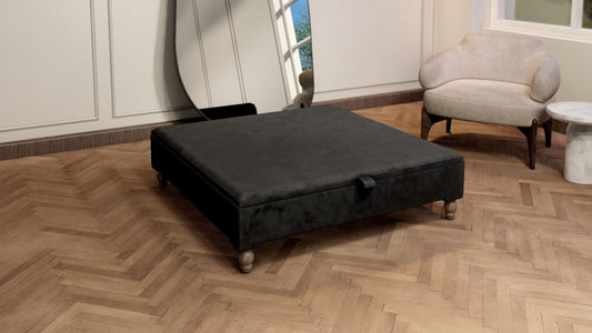 Extra large plain top square coffee table - ISTOOLS