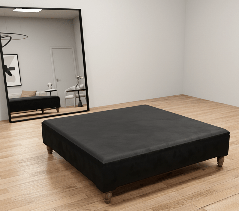 Extra large plain top square coffee table - ISTOOLS