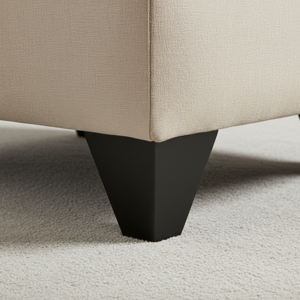 Wenge Corner wooden foot