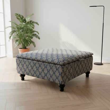 Family Room Board Game Table – Large Storage Ottoman & Soft Edge Bench - ISTOOLS