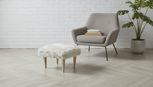 Fluffy Teddy Footrest Pouffe – Handmade Plush Velvet Footstool for Cozy Living - ISTOOLS