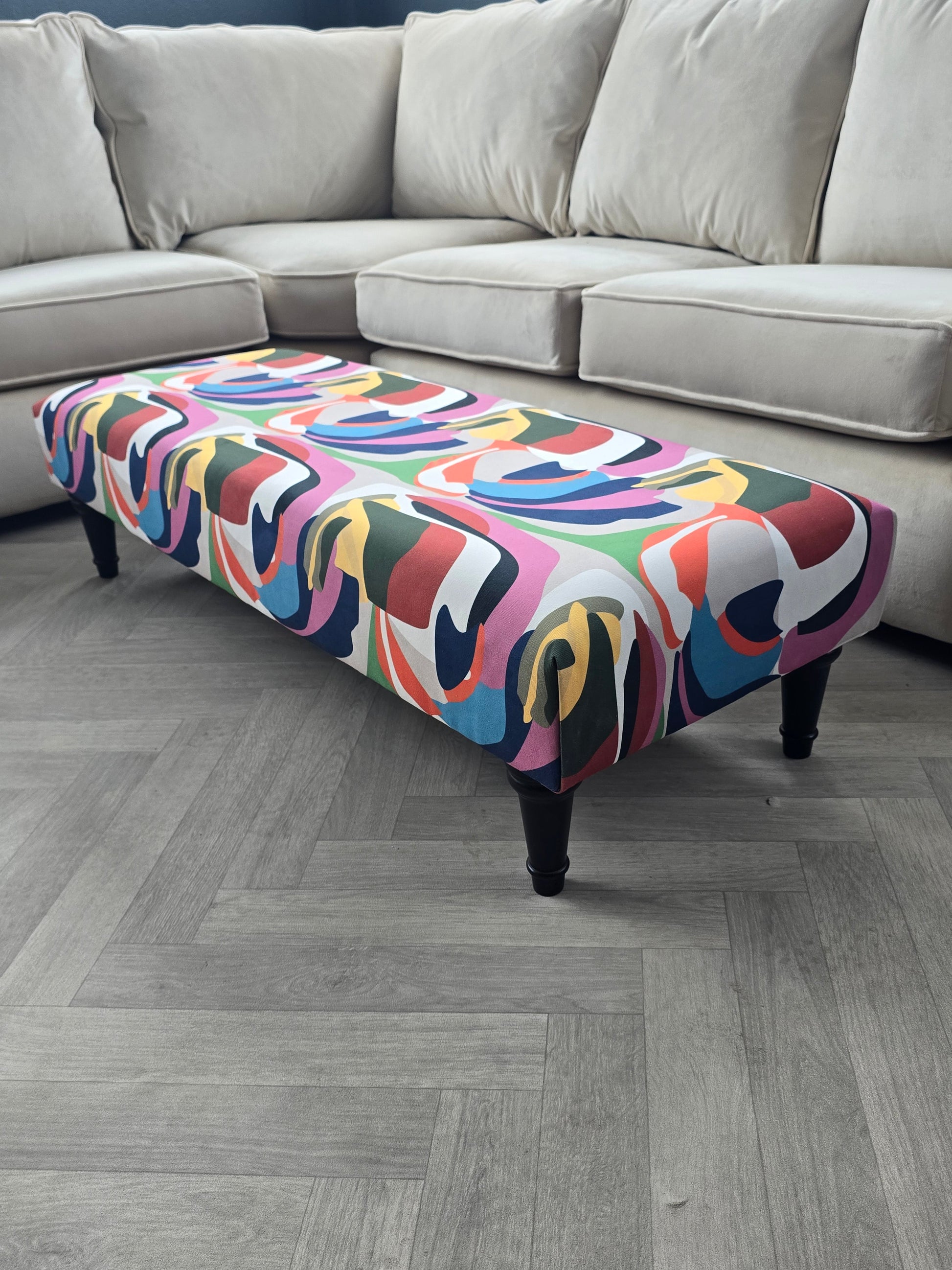 Footstool Floral vue bench coffee table - ISTOOLS