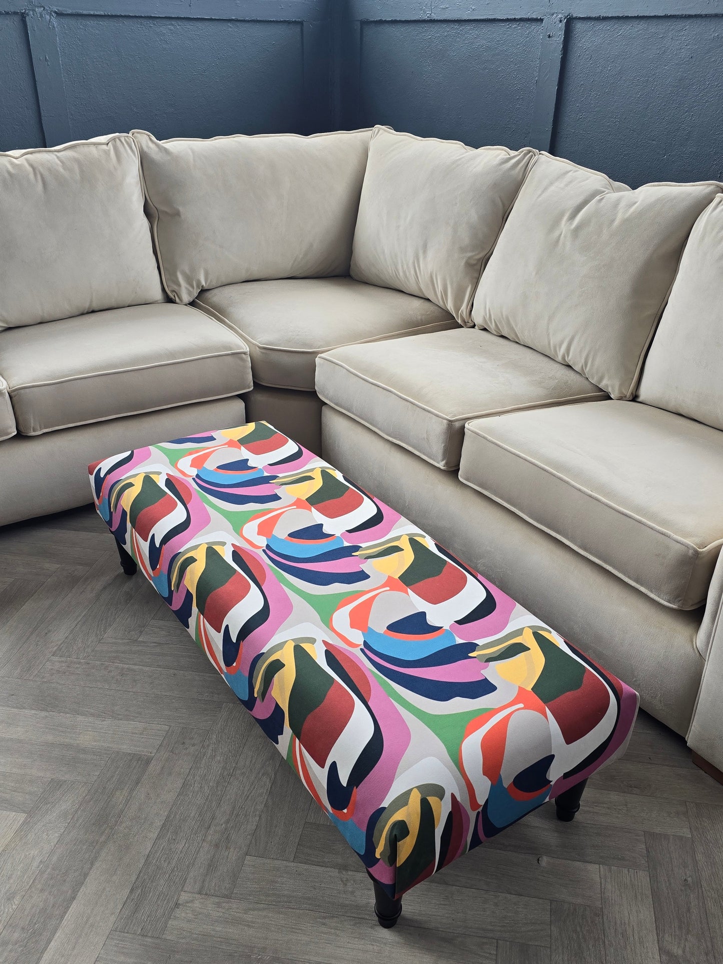 Footstool Floral vue bench coffee table - ISTOOLS