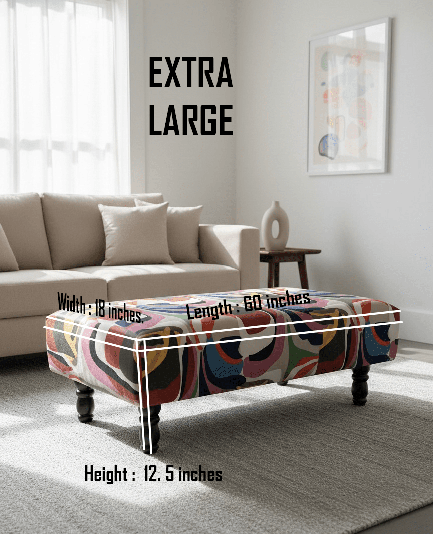 Footstool Floral vue bench coffee table - ISTOOLS