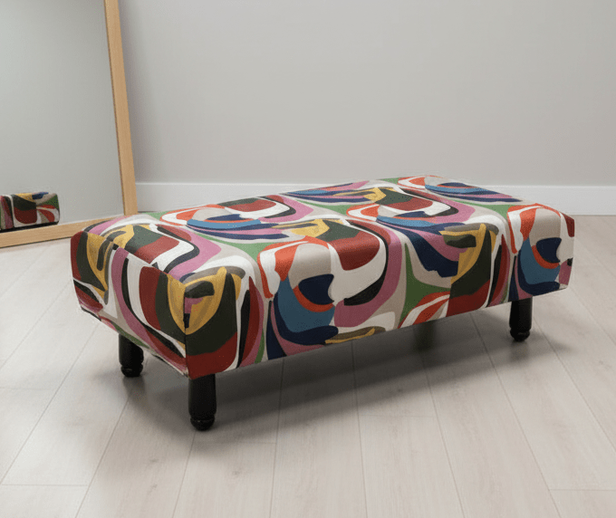 Footstool Floral vue bench coffee table - ISTOOLS
