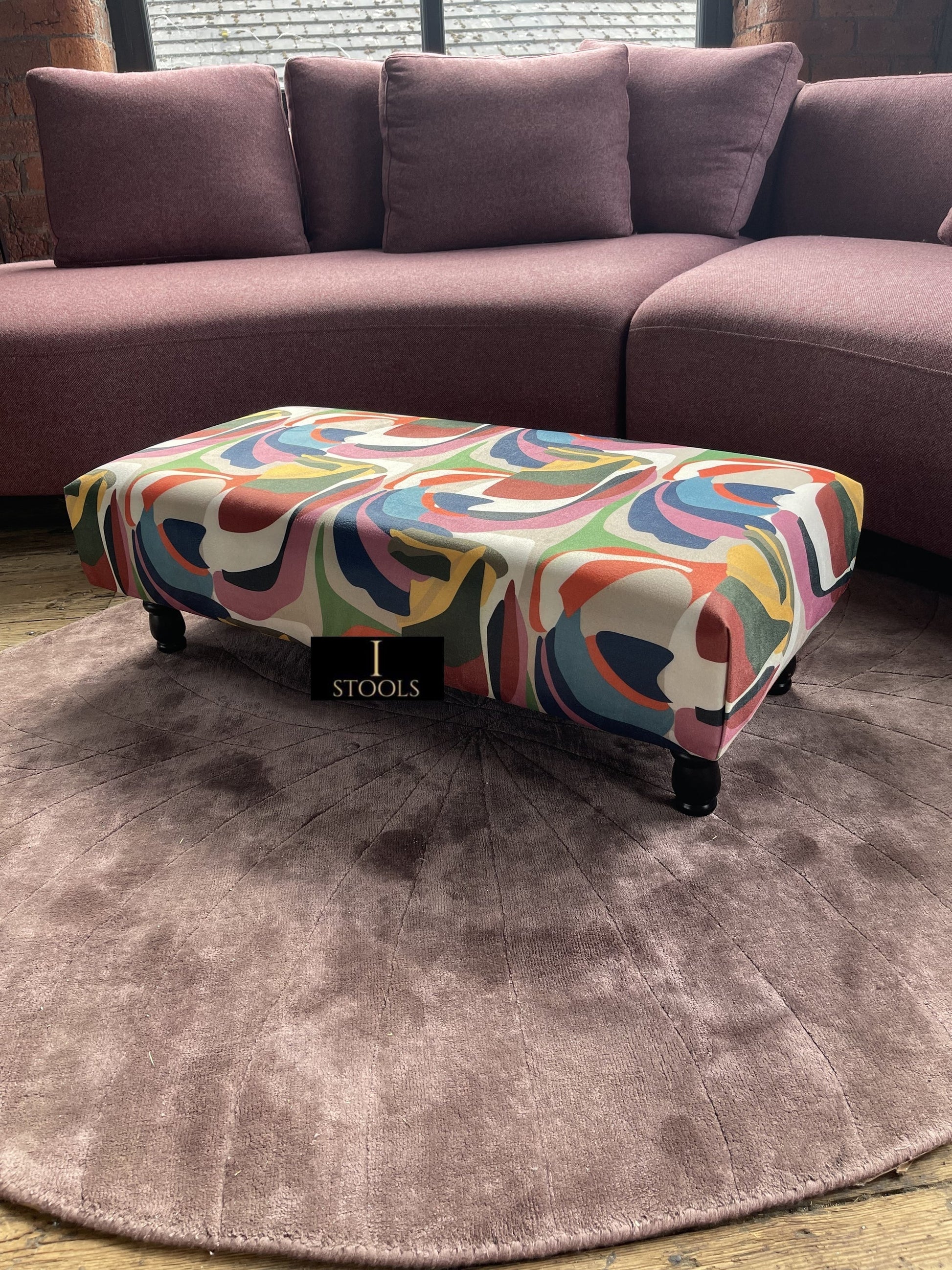Footstool Floral vue bench coffee table - ISTOOLS