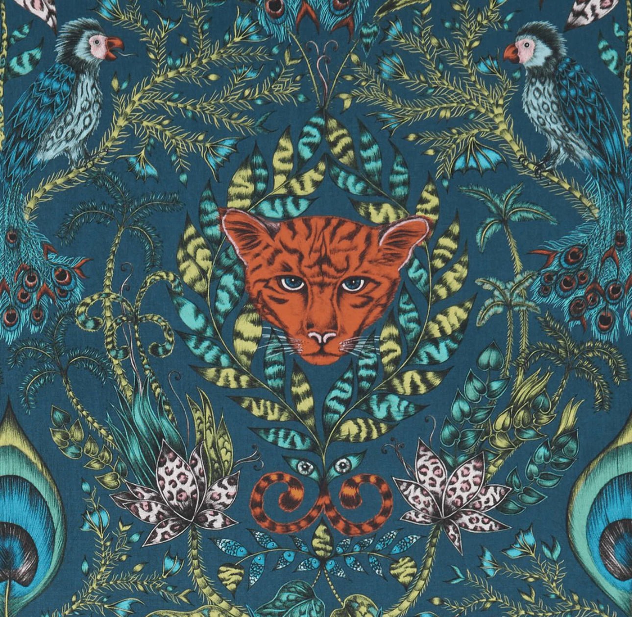 Green leopard satin sample - ISTOOLS