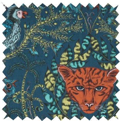 Green leopard satin sample - ISTOOLS