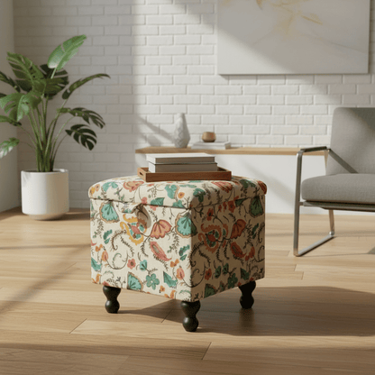 Hallway Shoe Storage Seat – Stylish, Durable, & Artistic Footstool for Entryways - ISTOOLS