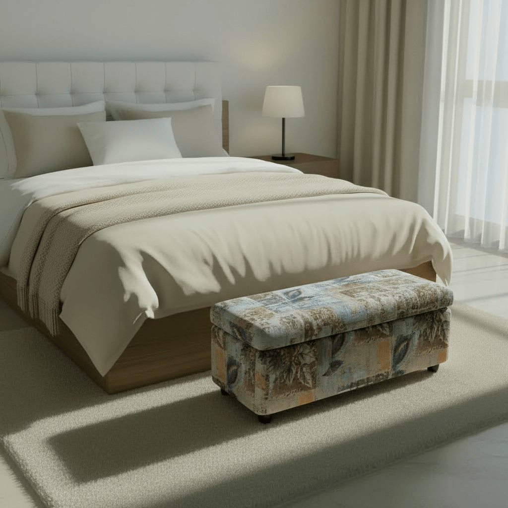Handcrafted Bedroom Storage Box Smooth Lid Aesthetic - ISTOOLS