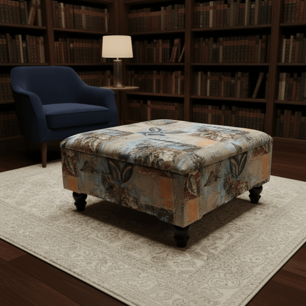 Handcrafted Lounge Storage Box Plain Aesthetic UK - ISTOOLS