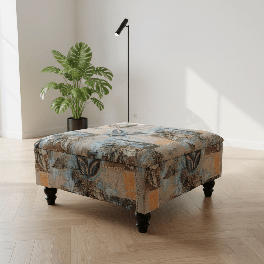 Handcrafted Lounge Storage Box Plain Aesthetic UK - ISTOOLS