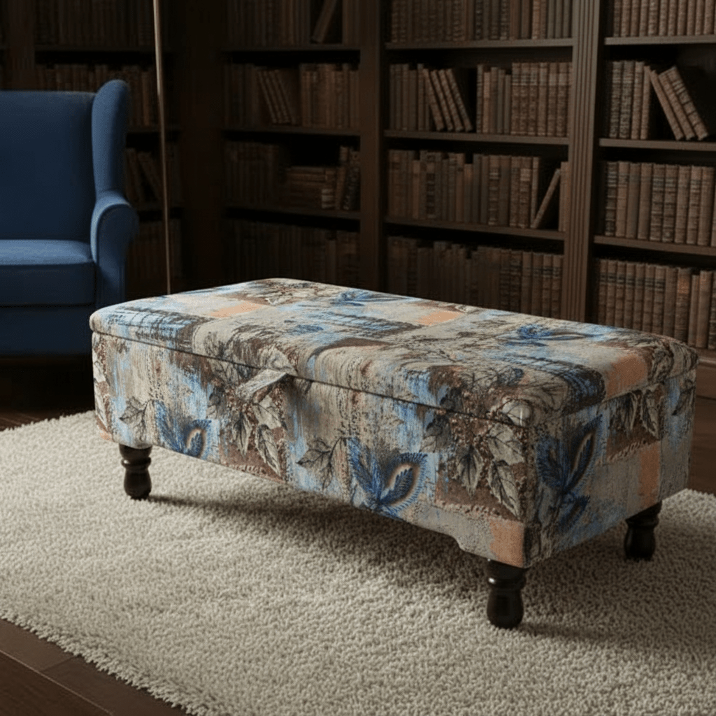 Handcrafted Lounge Storage Box Smooth Lid Aesthetic - ISTOOLS