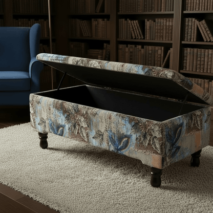 Handcrafted Lounge Storage Box Smooth Lid Aesthetic - ISTOOLS
