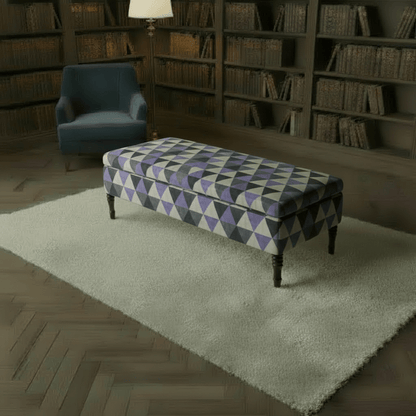 Handcrafted Rectangular Ottoman Centrepiece Aesthetic - ISTOOLS