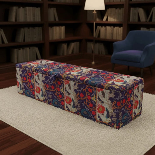 Handcrafted Storage Ottoman Expressive Aesthetic Multi - Room - ISTOOLS