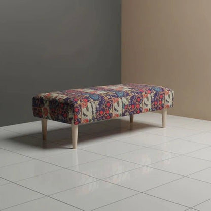 Handcrafted Storage Ottoman Expressive Aesthetic Smooth Top - ISTOOLS
