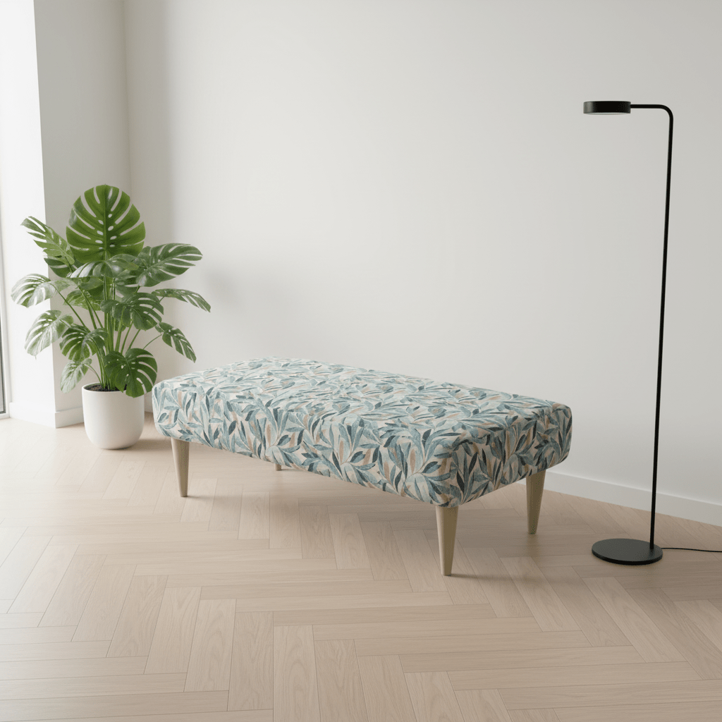 Handcrafted UK Seating Bench – Durable Upholstered Designer Bench for Living Room - ISTOOLS