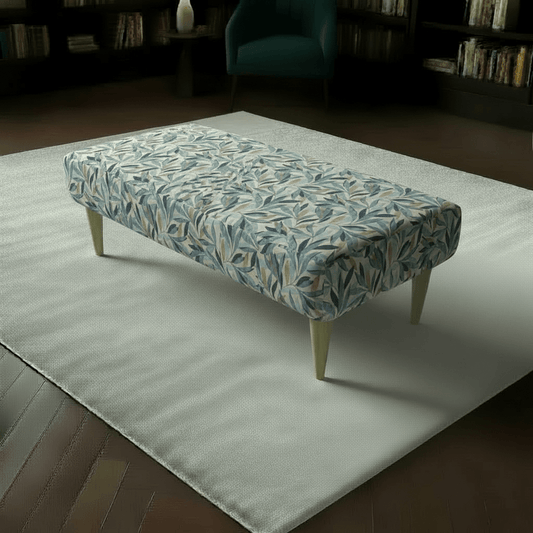 Handcrafted UK Seating Bench – Durable Upholstered Designer Bench for Living Room - ISTOOLS