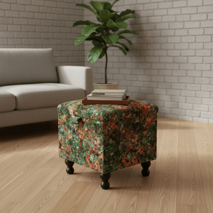 Hidden Storage Ottoman Box – Space Saving Living Room Organiser - ISTOOLS
